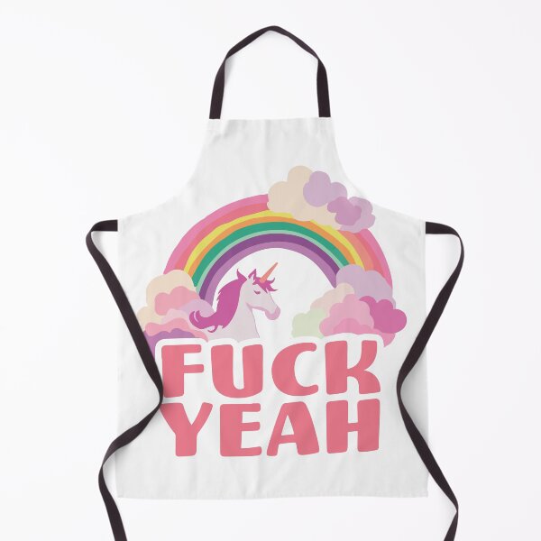 Item preview, Fuck Yeah | Unicorn | Funny Meme Quote | Meme designed and sold by AngryBlackDog.