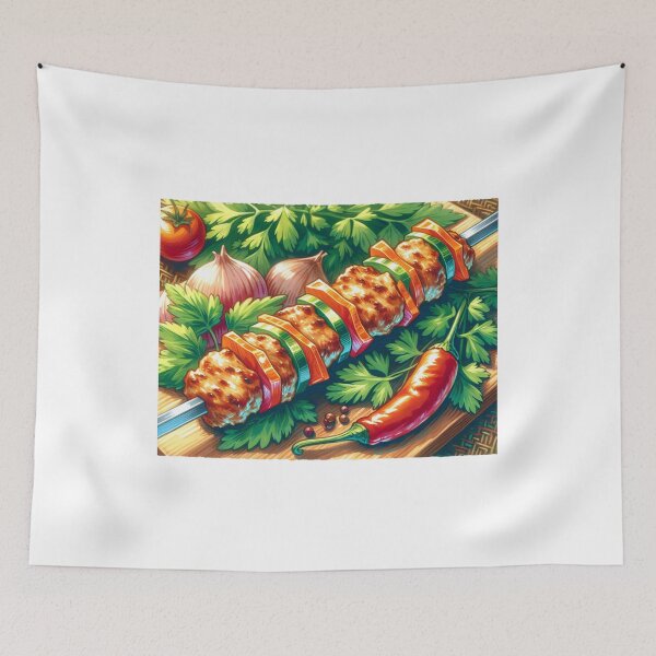 Item preview, Shish Kebab Doner Kebab Food Meat Lover Gift  designed and sold by HosvPrint .s.