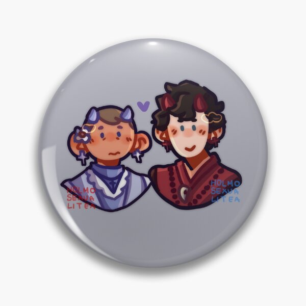 Item preview, demon (johnlock) designed and sold by holmosexualitea.