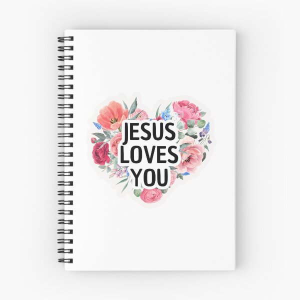 Item preview, Jesus Loves You, Gifts with Christian quotes designed and sold by GiftedFaith.