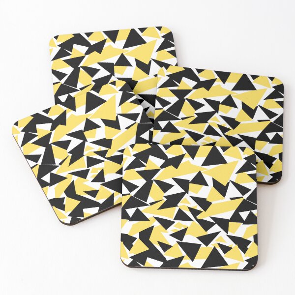 Item preview, Yellow and Black Abstract Pattern  designed and sold by palaco210.
