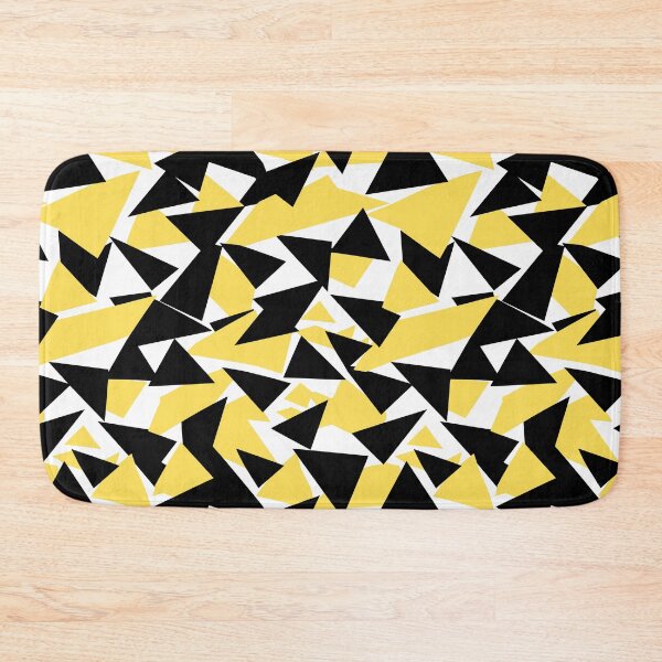 Item preview, Yellow and Black Abstract Pattern  designed and sold by palaco210.