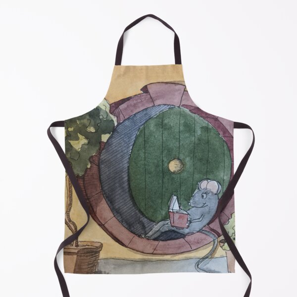 Item preview, Mouse Reading by a door designed and sold by Nicole Hanson.