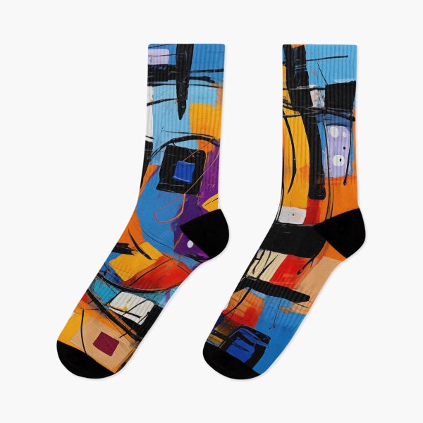 Item preview, The Fiesta Collection - Vibrant Modern Art Bold Abstract Eccentric geometric Design  designed and sold by NortonArt.