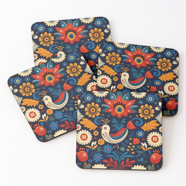 Item preview, polish floral pattern wycinanki designed and sold by Vilemo.