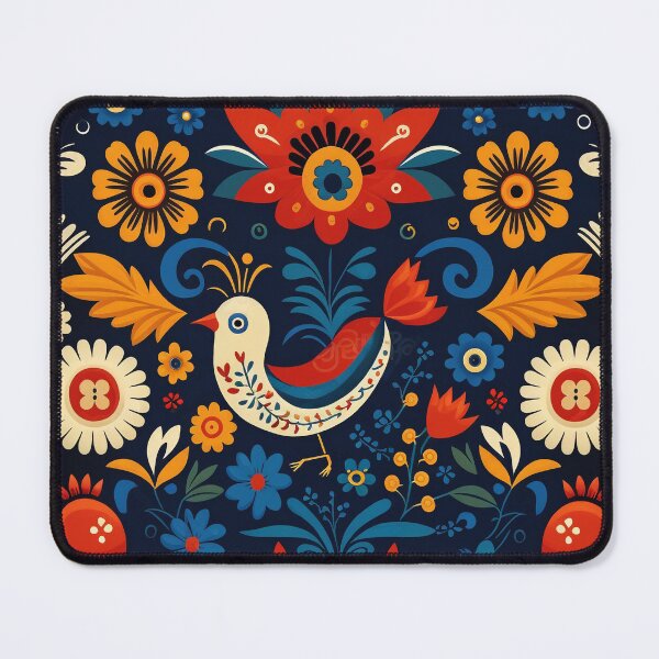 Item preview, polish floral pattern wycinanki designed and sold by Vilemo.
