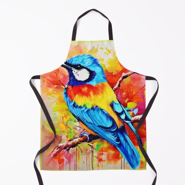 Item preview, Colorful Avian Splendor: Vibrant Painting designed and sold by Health And Fitness Posts e-Store.