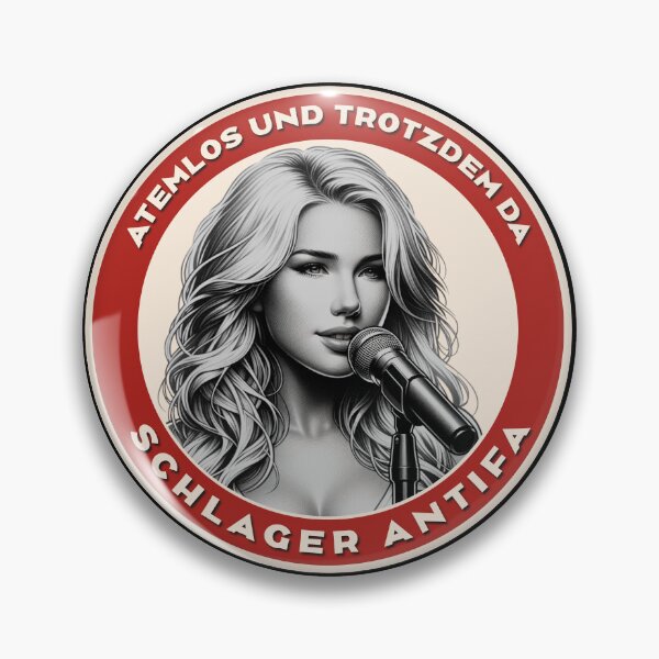 Artikelvorschau, Atemlos und trotzdem da - Schlager Antifa entworfen und verkauft von Dunkelflaute.