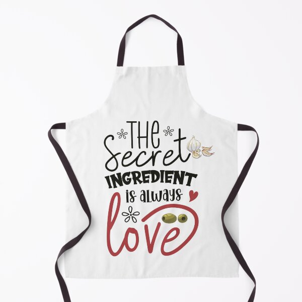 Item preview, The secret ingredient is always love designed and sold by ChicArtThreads.