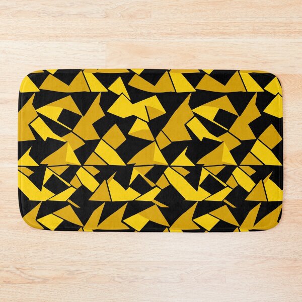 Item preview, Yellow and Black Abstract Pattern  designed and sold by palaco210.