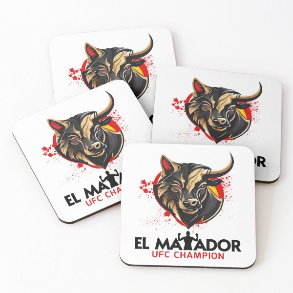 Item preview, EL MATADOR ILIA TOPURIA UFC CHAMPION WHITE designed and sold by hispanae.