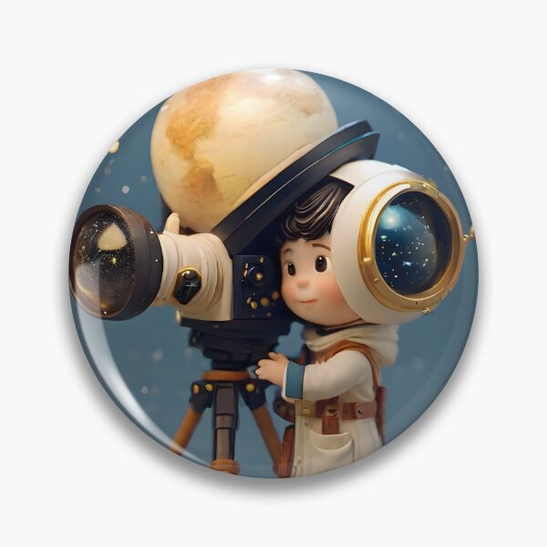 Item preview, Cute mini astronomer designed and sold by WalterGomes.