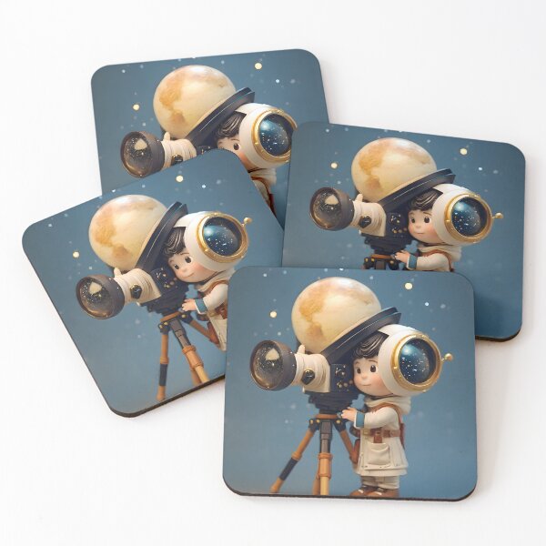 Item preview, Cute mini astronomer designed and sold by WalterGomes.