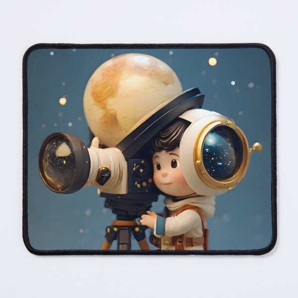 Item preview, Cute mini astronomer designed and sold by WalterGomes.