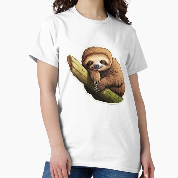 Item preview, Join the Sloth Squad: Dress Slow & Cozy with Redbubble Gear designed and sold by digizonebydas.