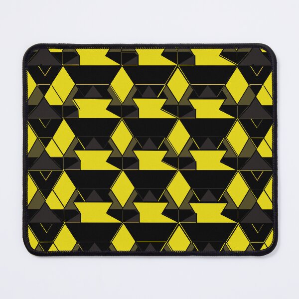 Item preview, Yellow and Black Abstract Pattern  designed and sold by palaco210.