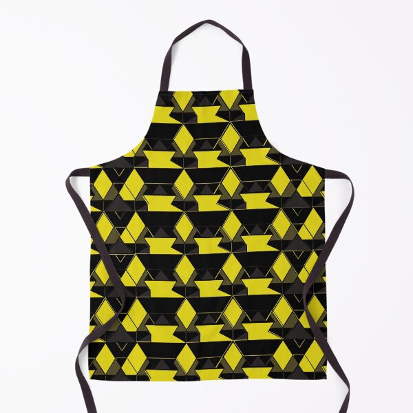 Item preview, Yellow and Black Abstract Pattern  designed and sold by palaco210.