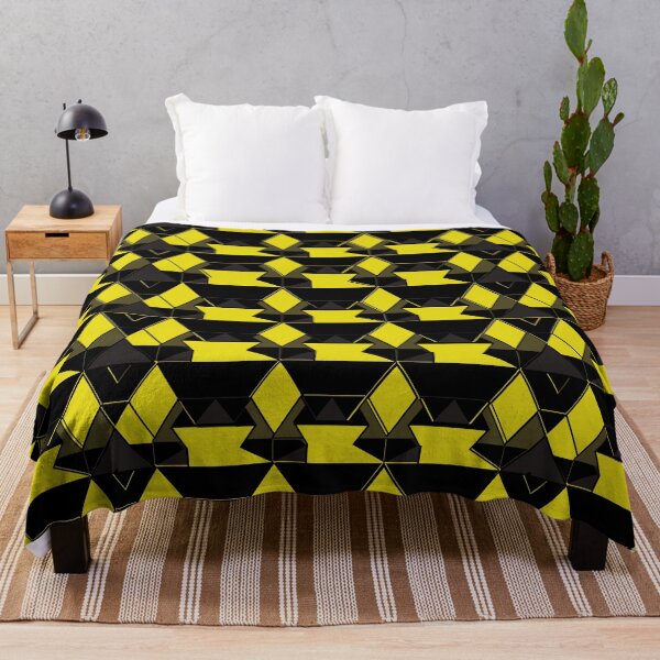 Item preview, Yellow and Black Abstract Pattern  designed and sold by palaco210.