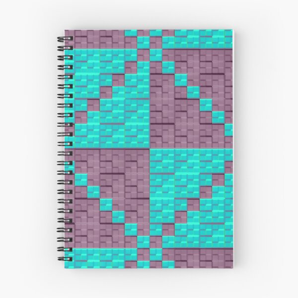 Item preview, Cyan and Violet Beveled Checker Squares designed and sold by TheRulerofEarth.