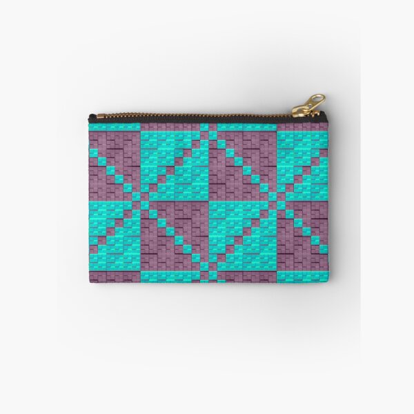 Item preview, Cyan and Violet Beveled Checker Squares designed and sold by TheRulerofEarth.