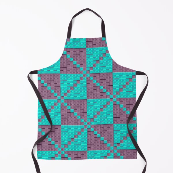 Item preview, Cyan and Violet Beveled Checker Squares designed and sold by TheRulerofEarth.