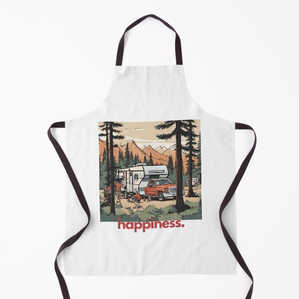 Item preview, Happiness is camping designed and sold by OtterLakeCo.