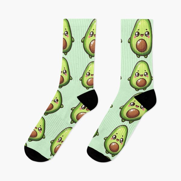 Item preview, Cute Chibi avocado. Chibi food designed and sold by Unitepeople.