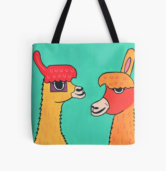 Llama canvas bag hot sale