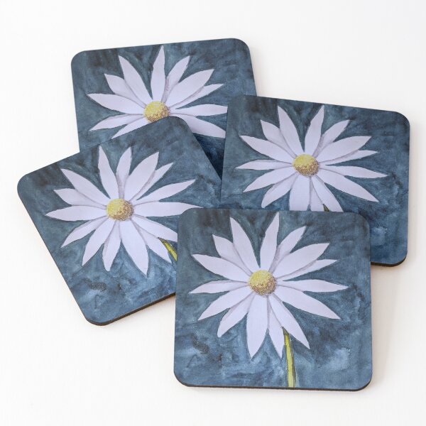 Item preview, Daisy on Teal designed and sold by Nicole Hanson.