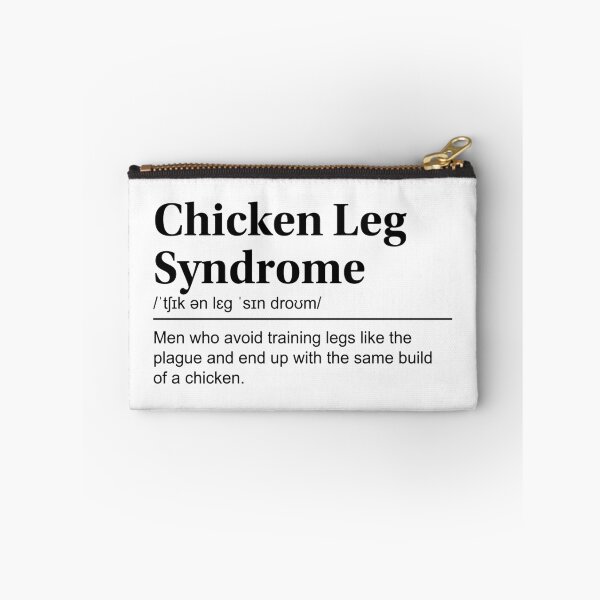 Aperçu de l'œuvre Conception de dictionnaire urbain du syndrome de la cuisse de poulet créée et vendue par GainsGraphics.