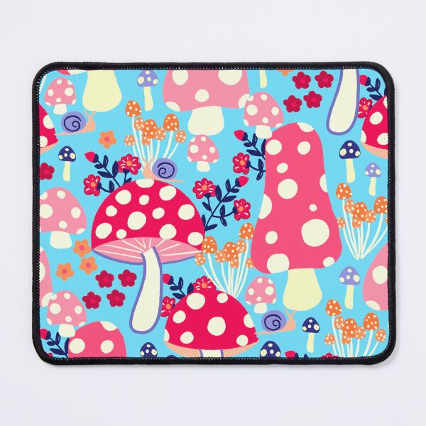 Item preview, (L)Mushroom Wonderland - blue designed and sold by Anelisedesign.