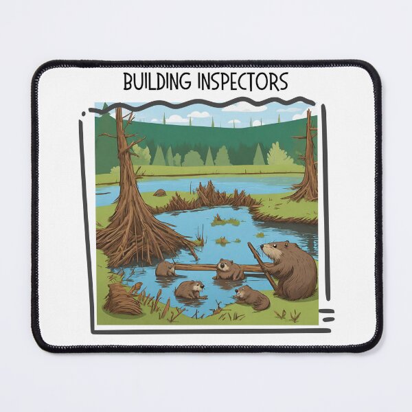 Item preview, Building Inspectors Punny Lake Living designed and sold by OtterLakeCo.