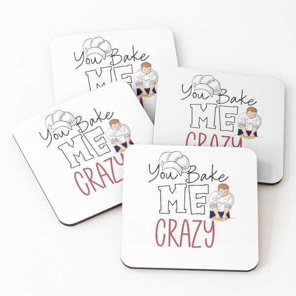 Item preview, You Bake Me Crazy designed and sold by ChicArtThreads.