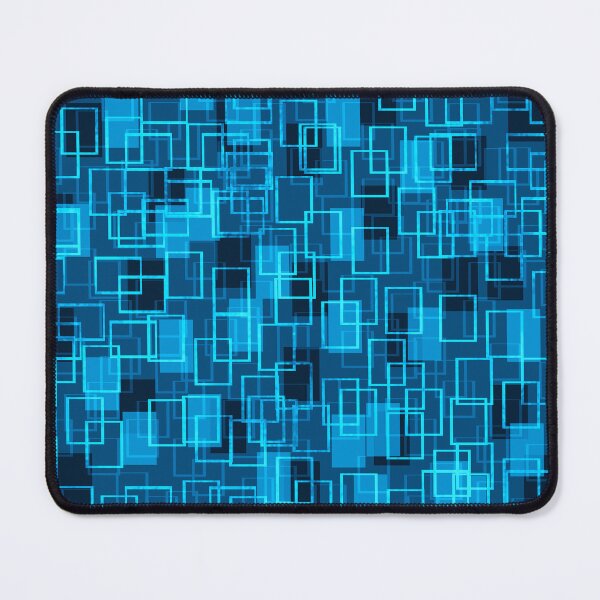 Item preview, Blue Rectangle Pattern designed and sold by Andrew Hitchen.