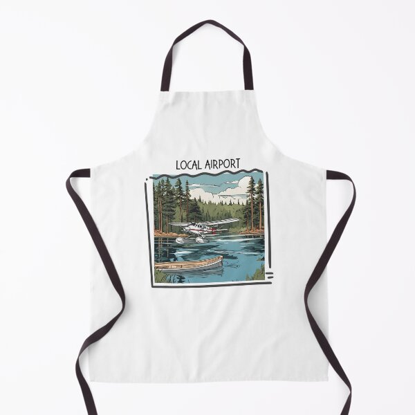 Item preview, Local Airport Punny Lake Living designed and sold by OtterLakeCo.
