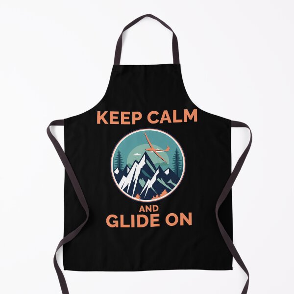 Item preview, Keep Calm and Glide On, Glider Pilot designed and sold by These_Prints.