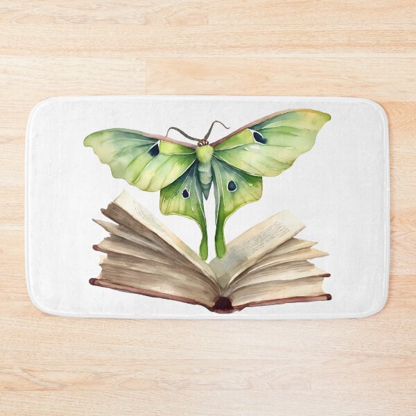 Item preview, Chinese Moon Moth with Book designed and sold by IndieBookCove.