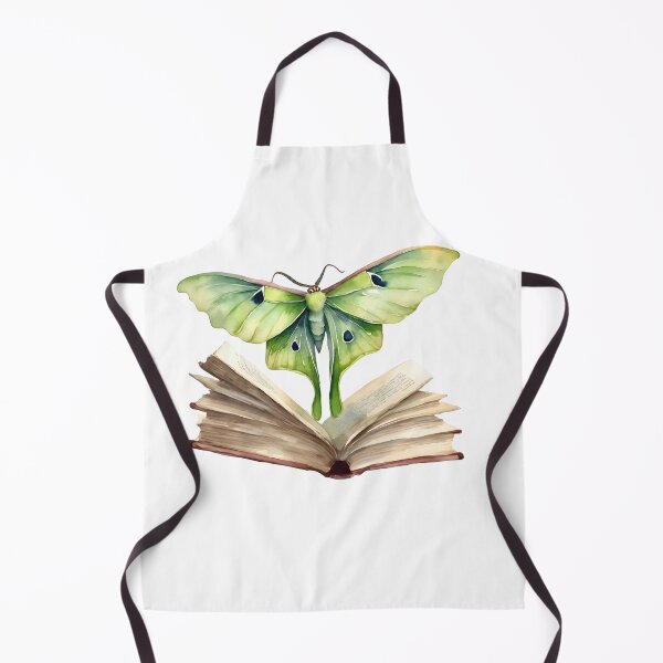 Item preview, Chinese Moon Moth with Book designed and sold by IndieBookCove.