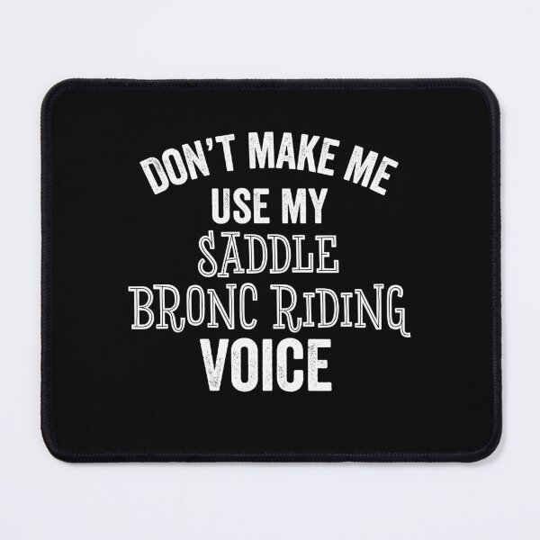 Item preview, Funny Bronc Riding Rodeo Cowboy Cowgirl Horses Gift designed and sold by carlhunt99.