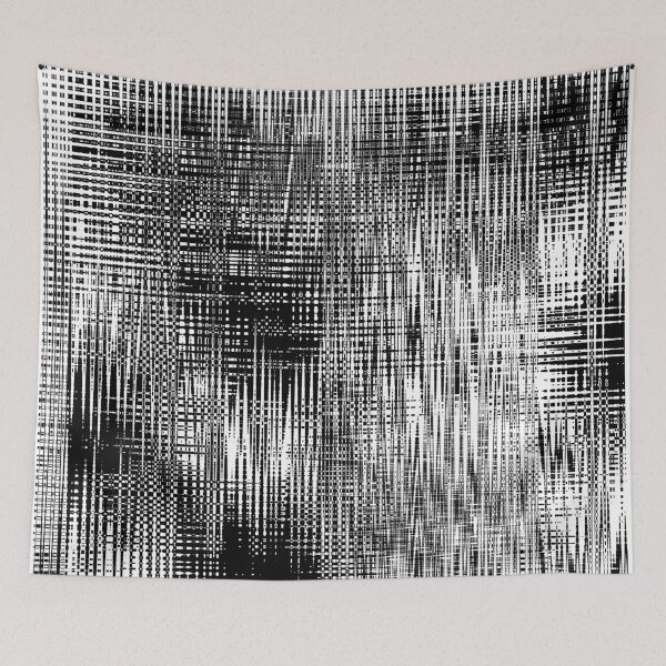 Item preview, abstract black wave texture pattern design designed and sold by sathiyaseelans.