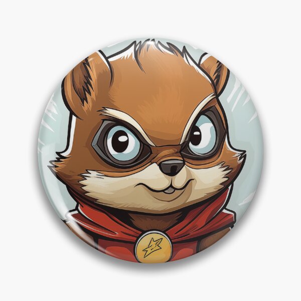 Item preview, Join the Squirrelanators! Gear Up for Squirrel Hero Adventures on Redbubble  designed and sold by digizonebydas.