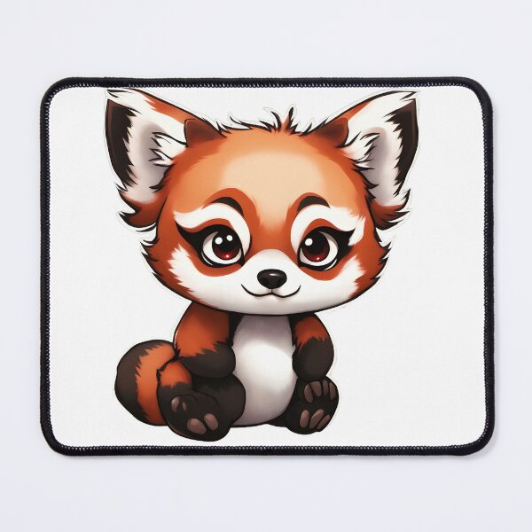 Item preview, Sitting Red Panda Chibi designed and sold by The-Chibi-Store.