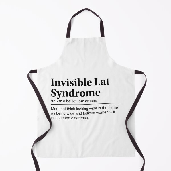 Item preview, Invisible Lat Syndrome Urban Dictionary Design  designed and sold by GainsGraphics.