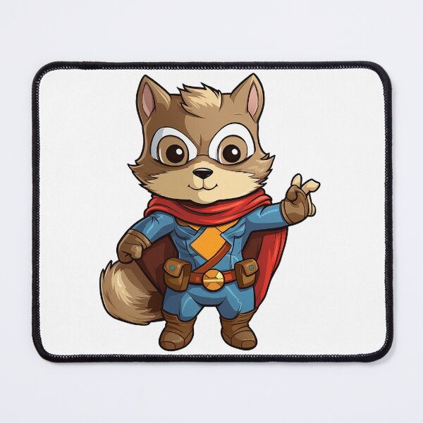 Item preview, Nuts About Justice! Unleash Your Inner Squirrel Hero with Redbubble designed and sold by digizonebydas.