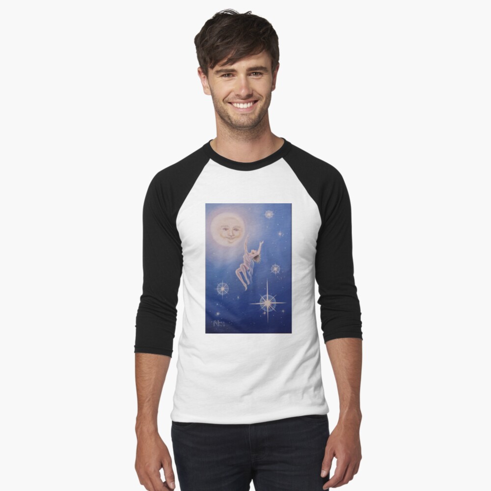 Item preview, Baseball ¾ Sleeve T-Shirt designed and sold by AtlantisGrail.