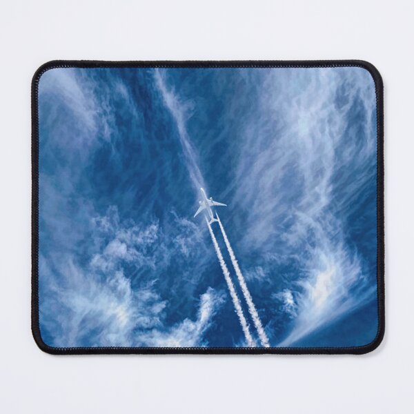 Item preview, Plane Leaving Chemtrails Up in the Sky designed and sold by clay012303.