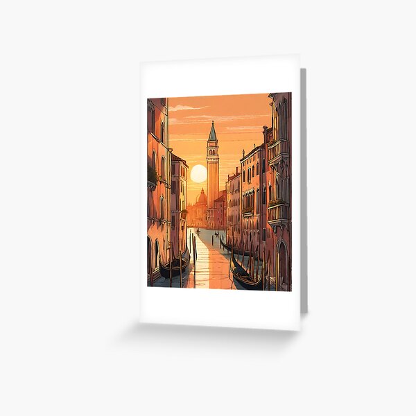 Item preview,  Sunrise in Venice Beautiful View designed and sold by xiaidex.