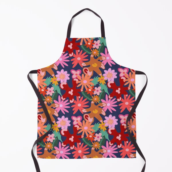 Item preview, 70s Inspired Floral Print  designed and sold by Rosina Rose.