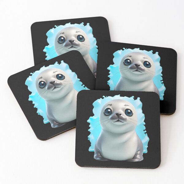 Item preview, A cute baby seal designed and sold by Sopilka.