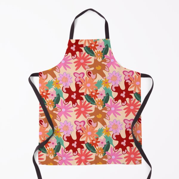 Item preview, 70s Inspired Floral Print  designed and sold by Rosina Rose.
